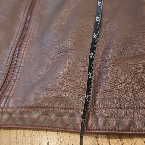 INC International Concepts Men's Dark Brown Burgendy Jacket XL - Picture 5 of 13